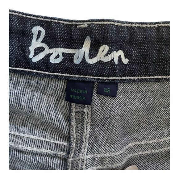 Boden Cropped Jeans Blue Size 8 - Picture 3 of 3